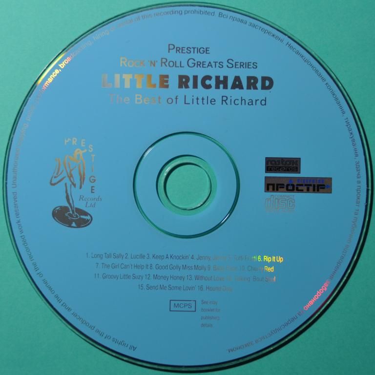 The best of Little Richard Audio CD - фото фото фото 0