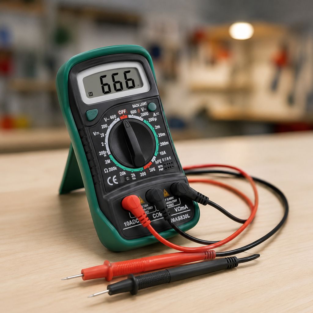 Мультиметр DT 830 L / Тестер з підсвічуванням екрану / Цифровий мультиметр - фото фото фото 2