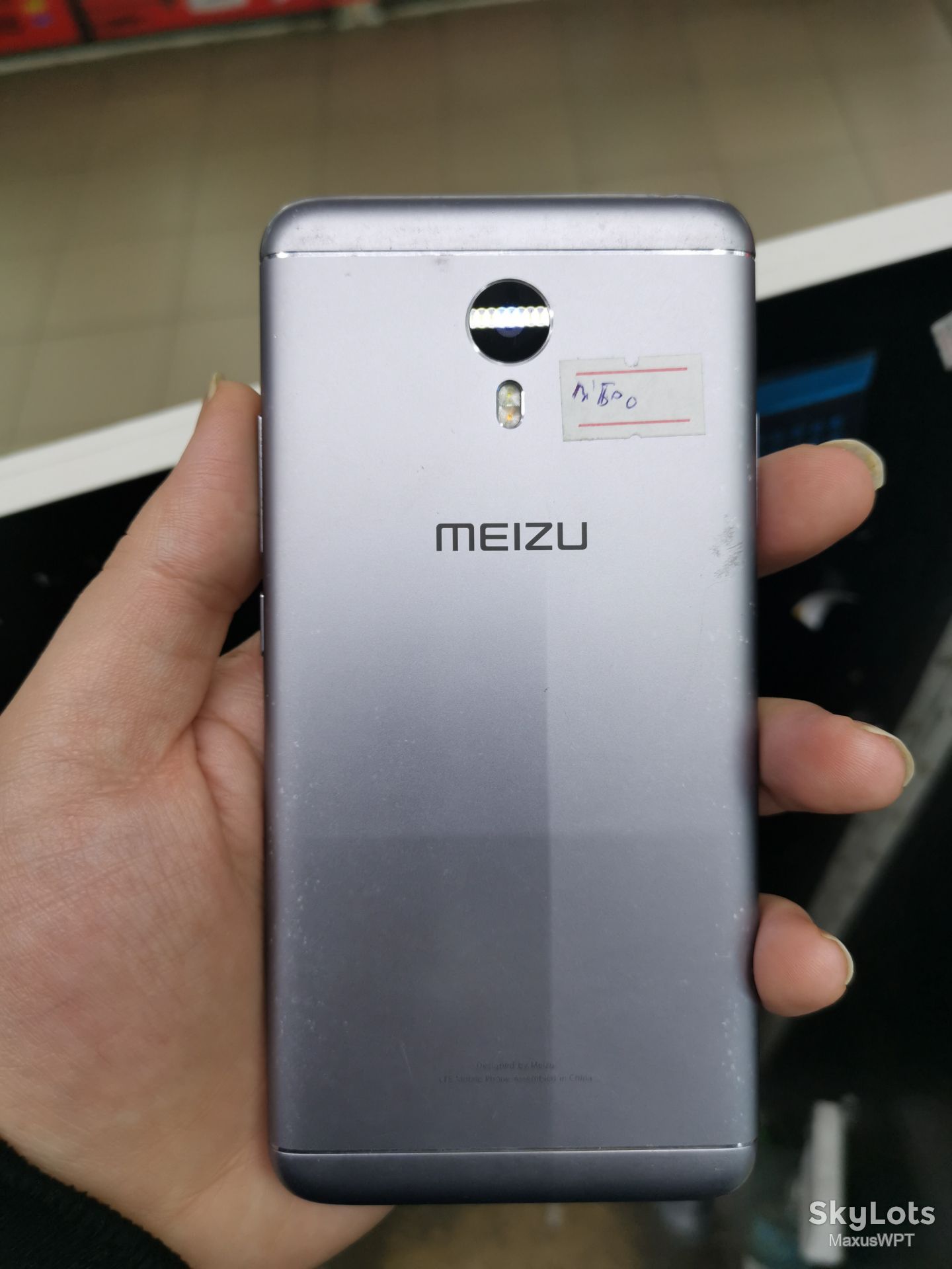 #602 Sklad Meizu m3 note vibro gray - фото фото фото 1