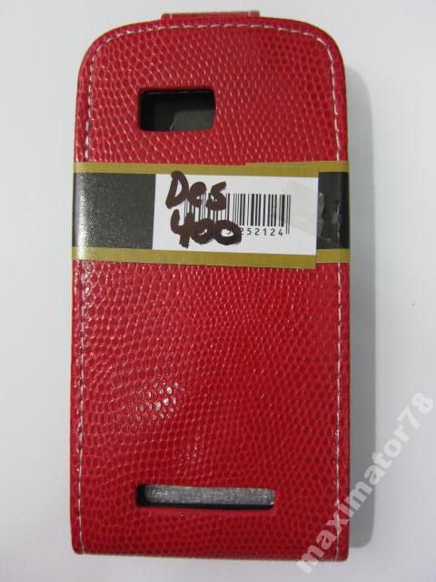 ЧЕХОЛ-КНИЖКА CASE HTC Desire 400 One SU КРАСНЫЙ КР - фото фото фото 1