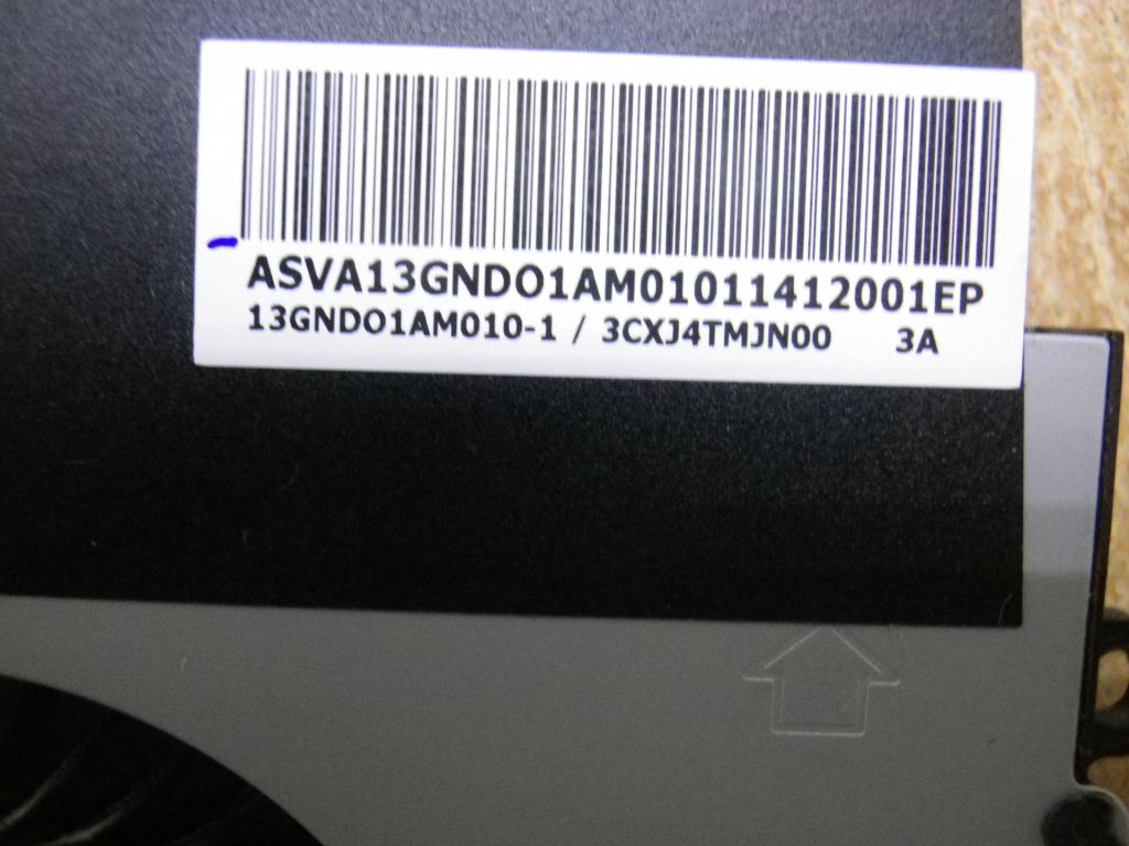 Б/У Система охолодження на ASUS F75A - фото фото фото 2