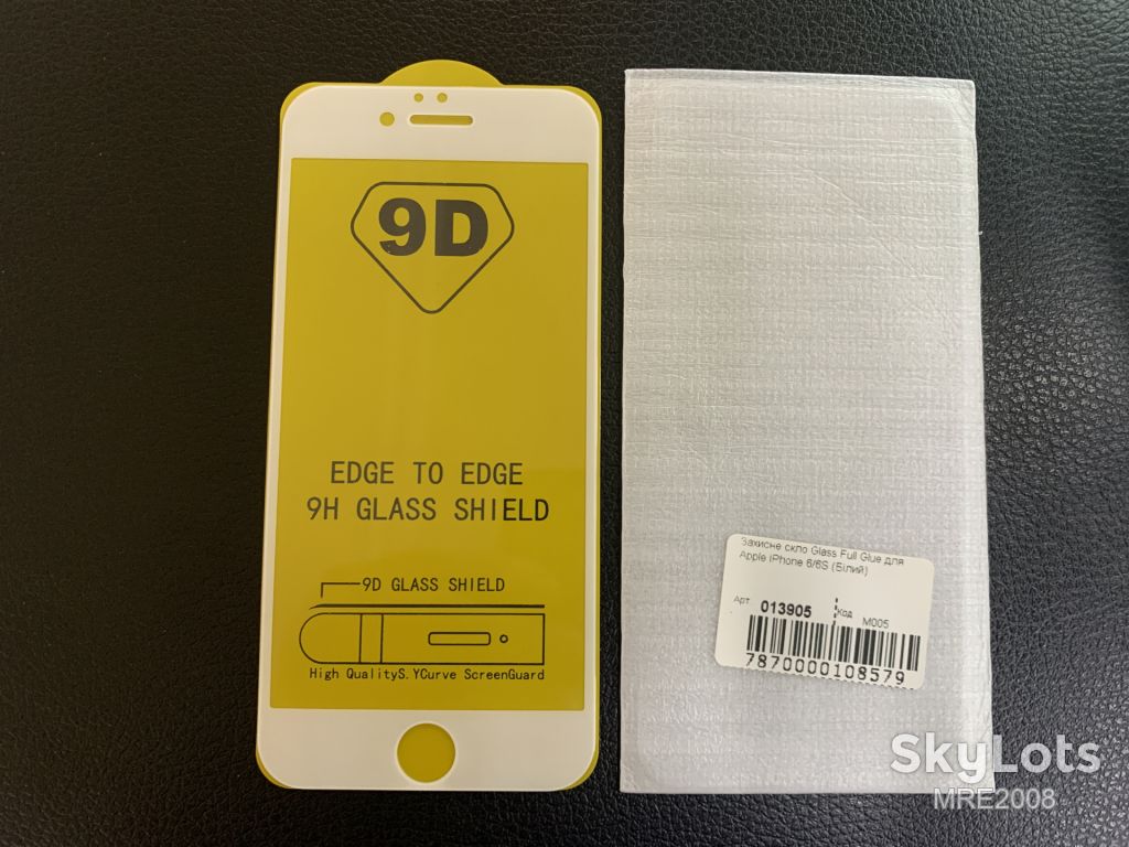 Захисне скло Full glue для Apple Iphone 6 / 6s white - фото фото фото 0