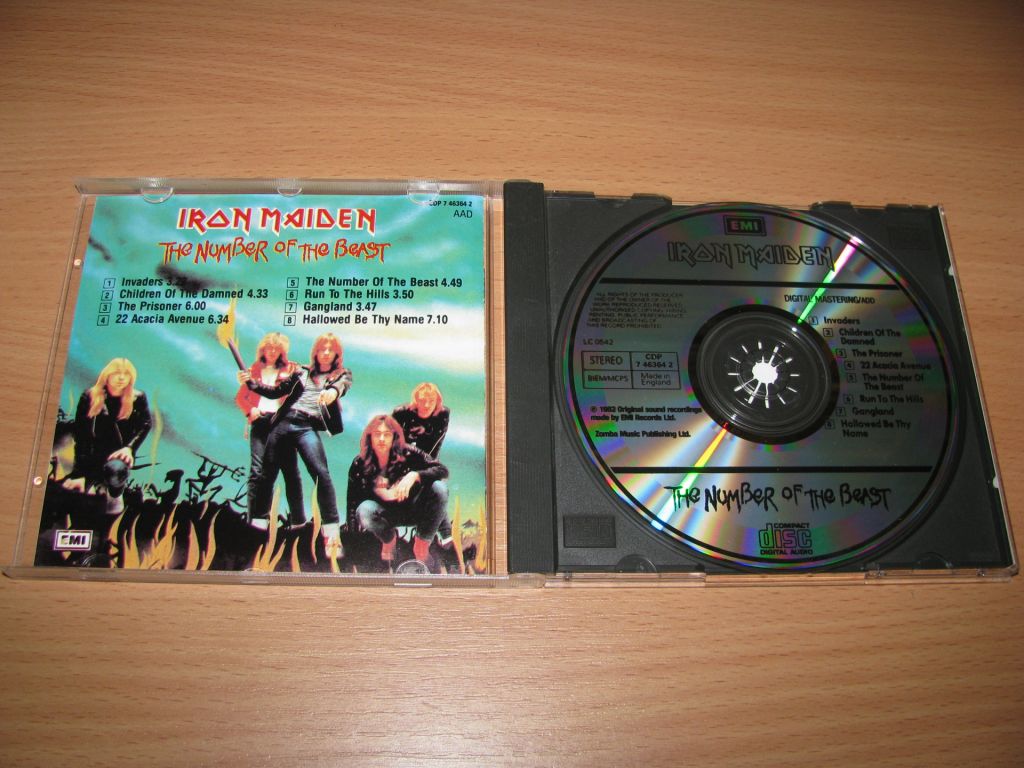 IRON MAIDEN - The Number Of The Beast    (1982 EMI UK) - фото фото фото 1