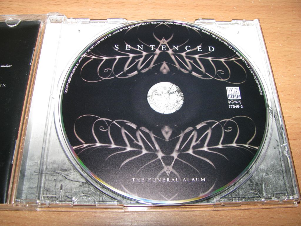 SENTENCED - The Funeral Album  (2005 Century Media 1st press) - фото фото фото 2
