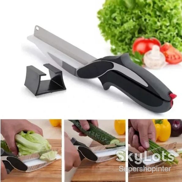 Умный нож-ножницы 2в1 Clever Smart Cutter - фото фото фото 6
