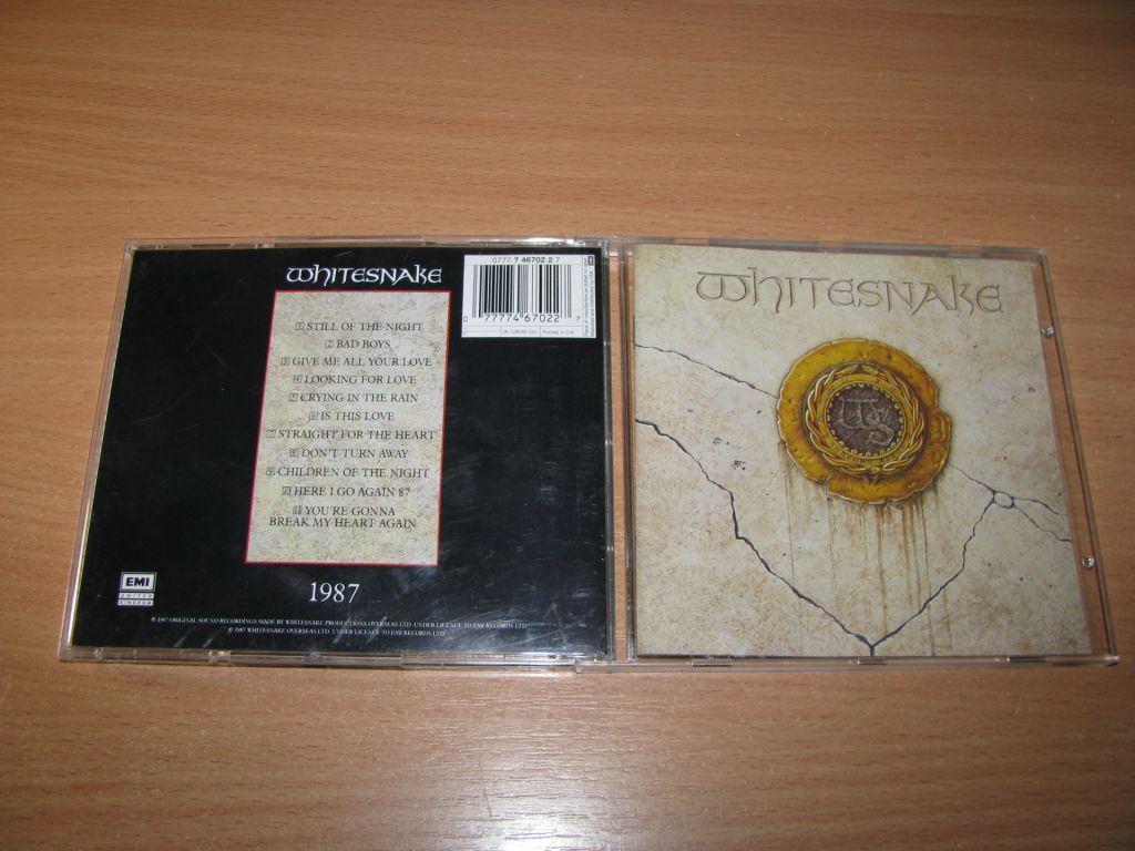 WHITESNAKE - Whitesnake   (1987 EMI UK) - фото фото фото 0