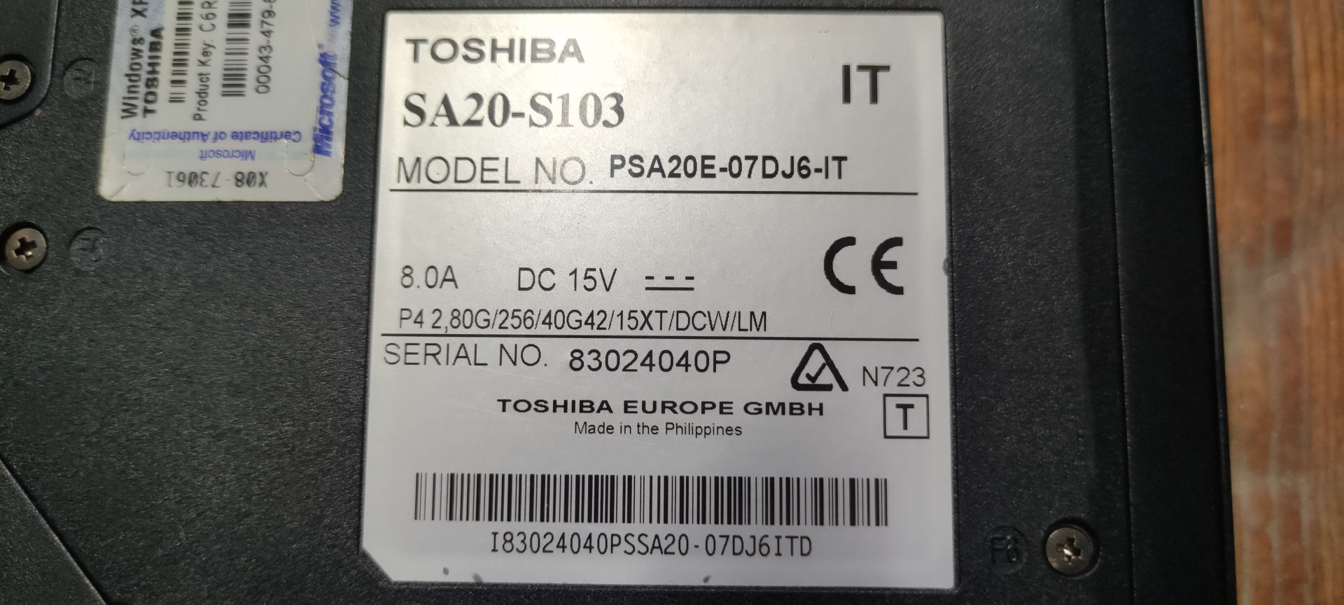 Toshiba SA20-S103. Раритет, рабочий. - фото фото фото 8