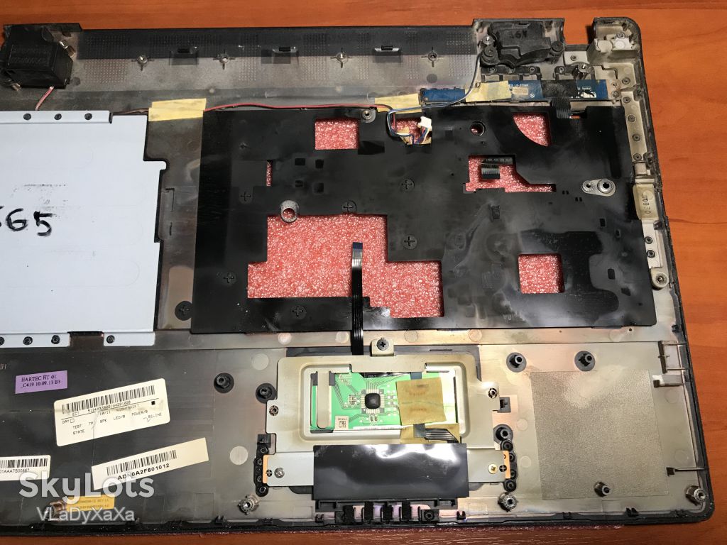 Lenovo G565 Панель тачпада - фото фото фото 5