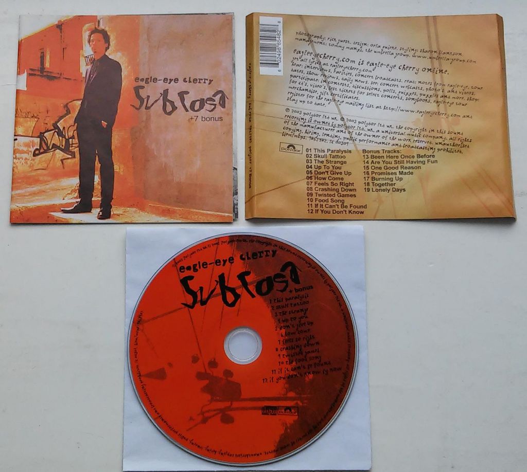 Eagle-Eye Cherry ‎– Sub Rosa     (+7 Bonus) - фото фото фото 0