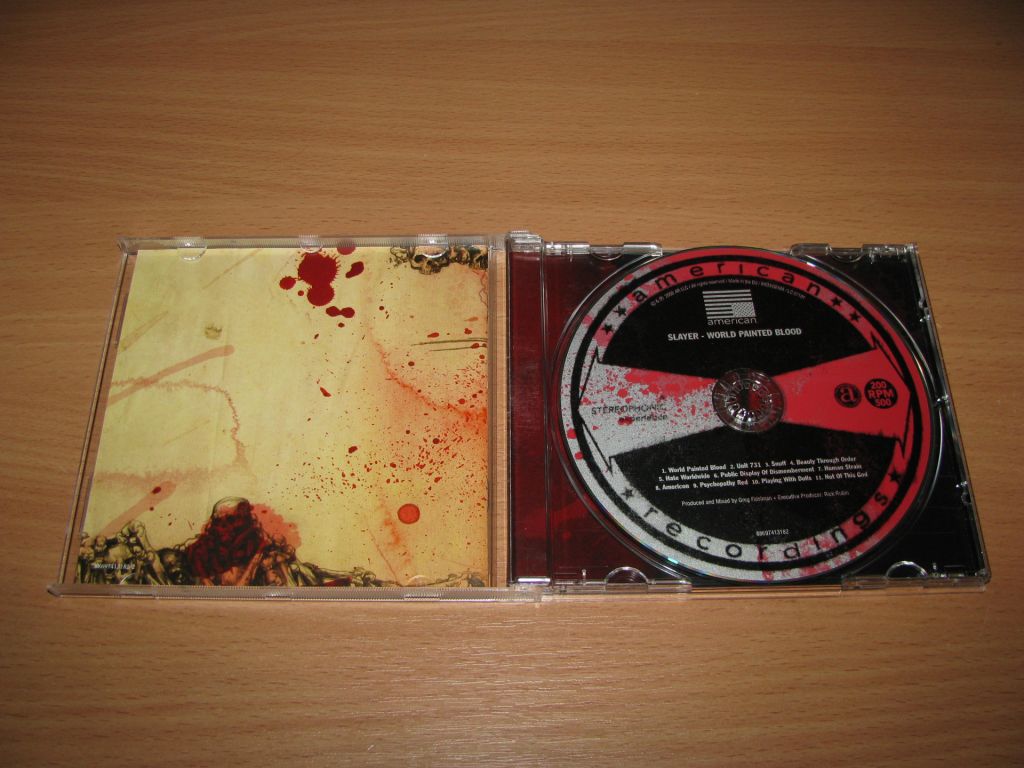 SLAYER - World Painted Blood  (2009 American 1st press) - фото фото фото 1