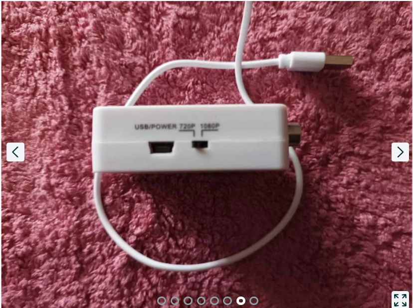 Конвертер AV на HDMI, RCA HDMI с дополнительным питанием USB - фото фото фото 2