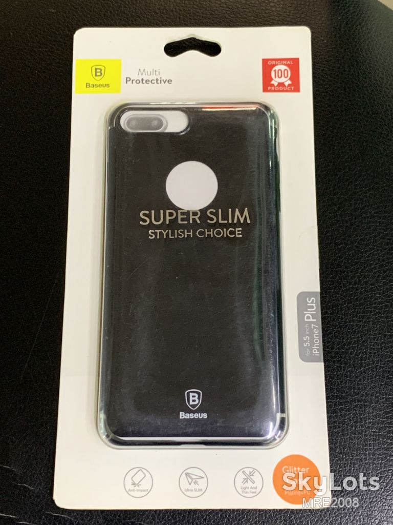 Чохол Baseus Super Slim для Apple iPhone 7 Plus / 8 Plus black - фото фото фото 0