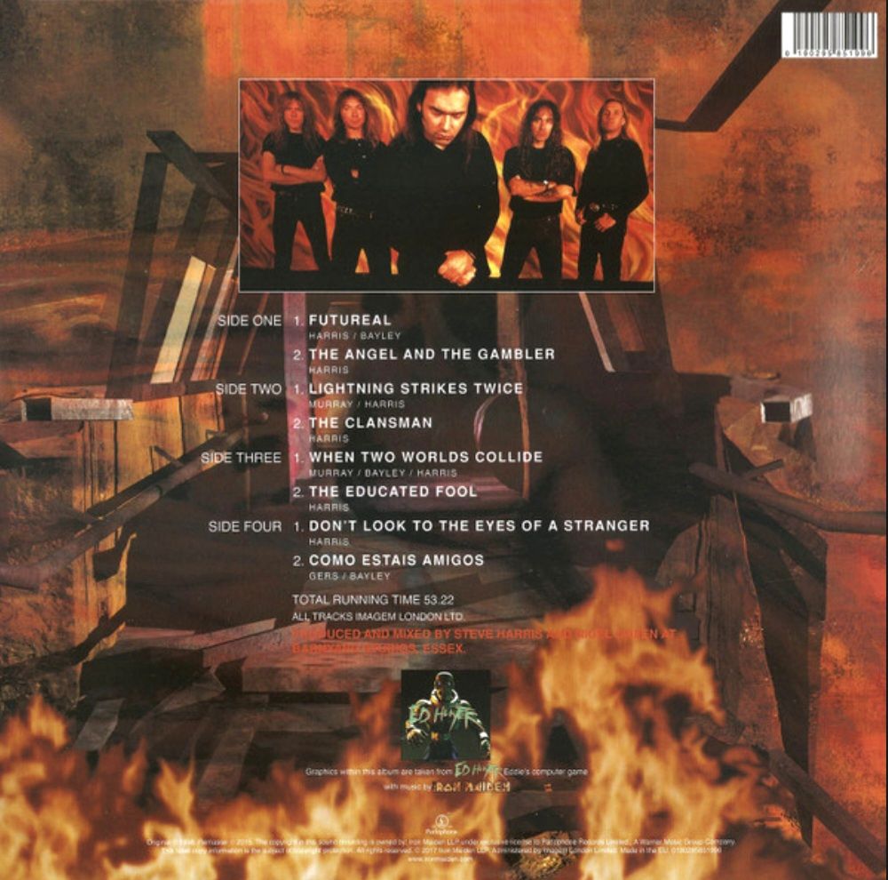 Iron Maiden - Virtual XI - 1998.  (2LP). 12. Vinyl. Пластинки. Europe. S/S. - фото фото фото 1