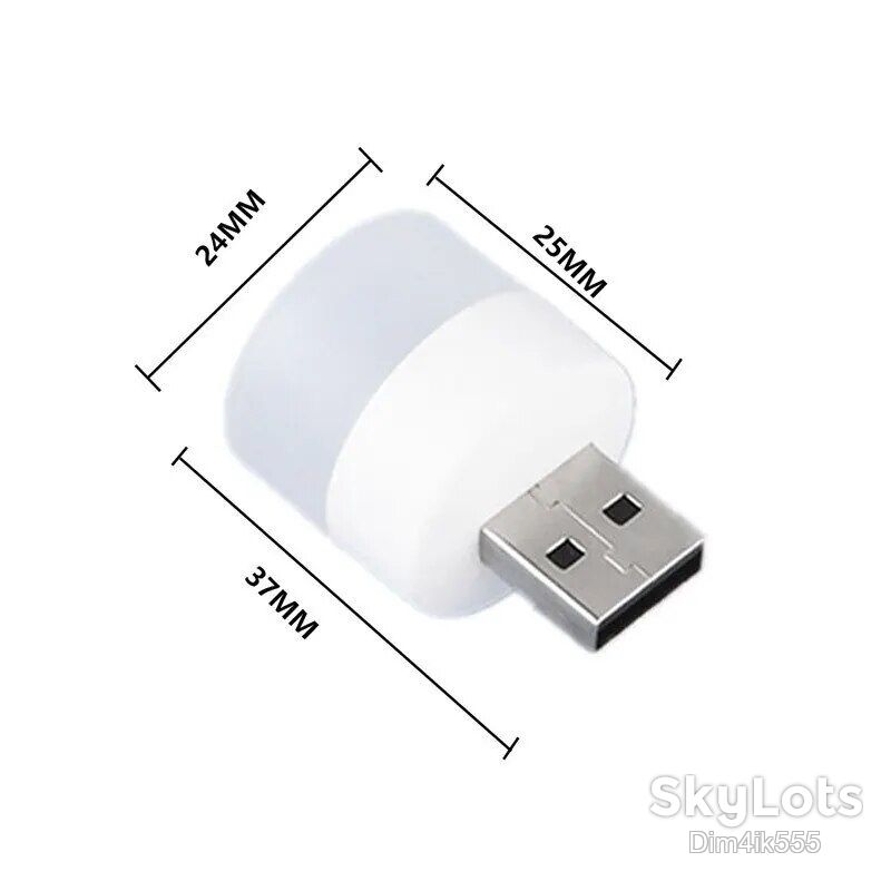 LED лампочка ночник USB H2101 White Light / Warm Light - фото фото фото 10
