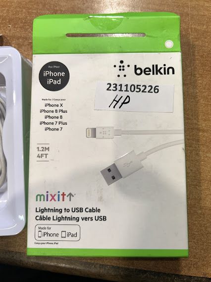 Кабель Belkin F8J023bt04-WHT USB - Lightning 1.2m № 231105226 - фото фото фото 2