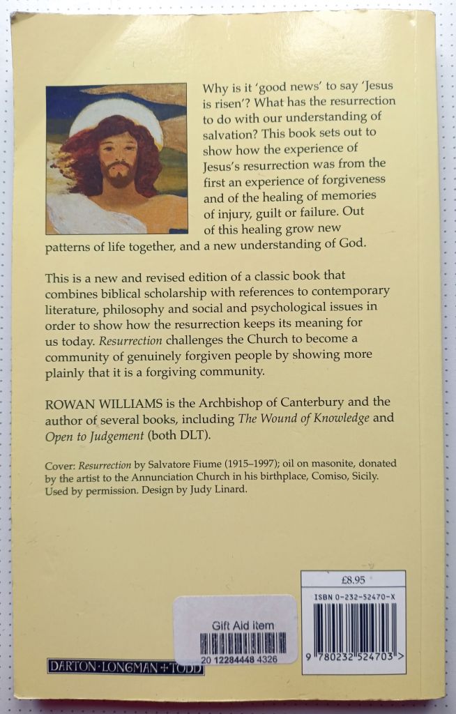 Resurrection: Interpreting the Easter Gospel. Rowan Williams - фото фото фото 2