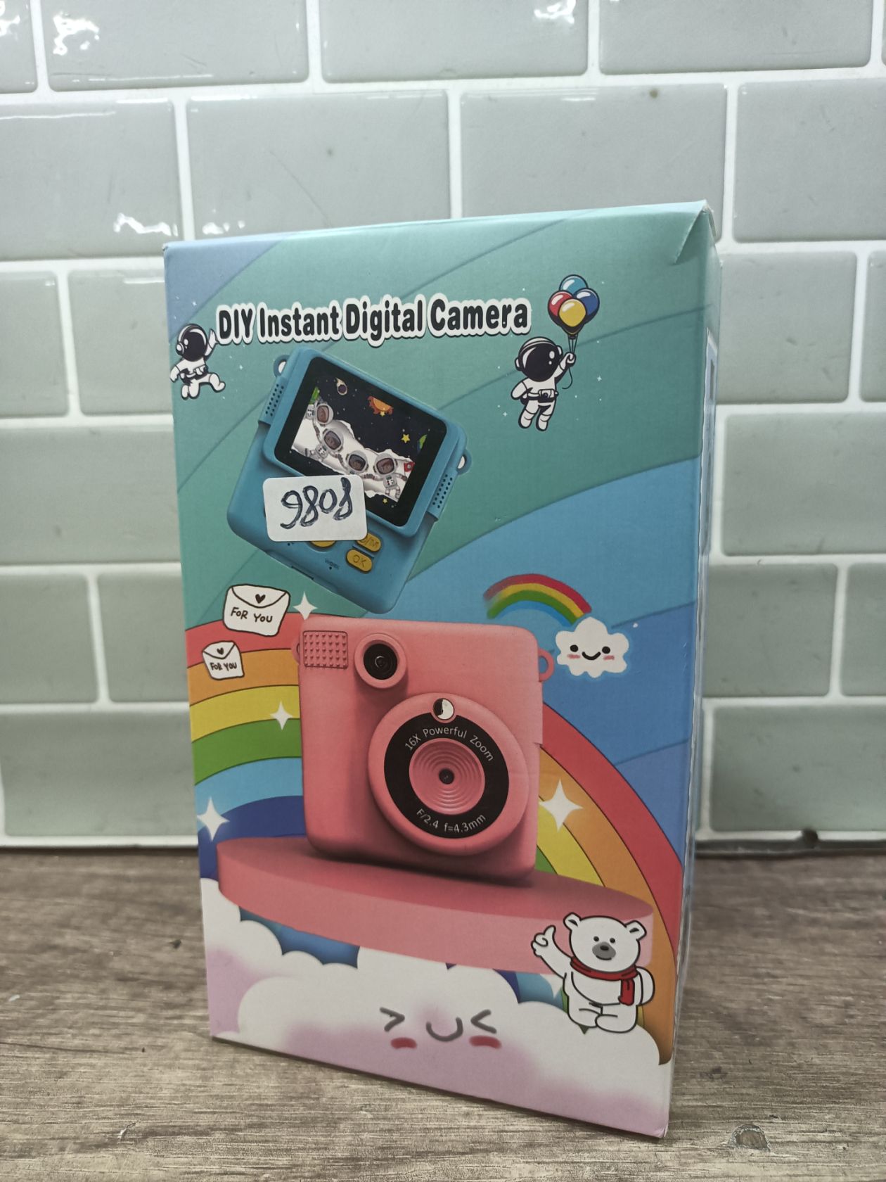 Дитячий цифровий фотоапарат DIY Instant Digital Camera 9808 - фото фото фото 6