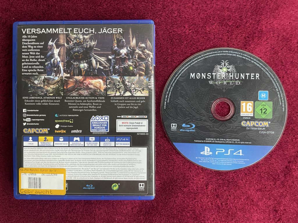 Игра на PS4 "Monster Hunter: World" - фото фото фото 1