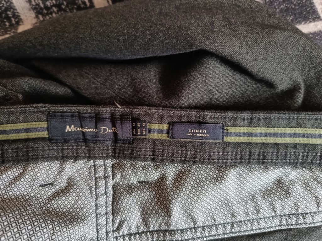 Штани Massimo Dutti Slim Fit - фото фото фото 5