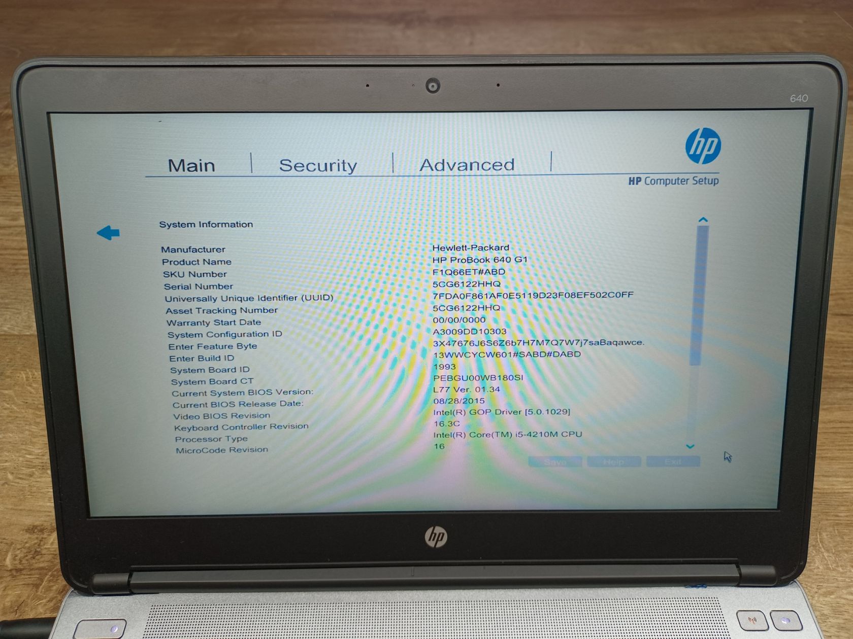 Ноутбук HP ProBook 640 G1 №2405_10 - фото фото фото 2