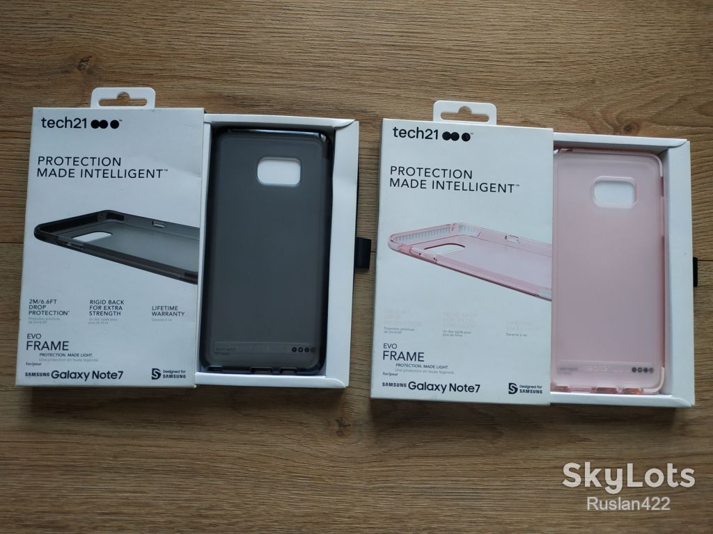 Оригінальний чохол Tech21 Evo на Samsung Galaxy Note 7 N930 чехол Протиударний - фото фото фото 1