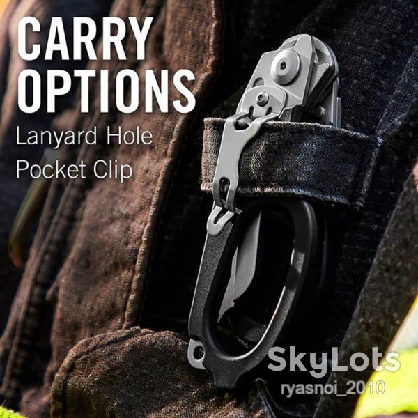 Мультитул-ножиці Leatherman Raptor, Replica, BLACK, Outdoor, Tactical, EDC, Button lock - фото фото фото 9