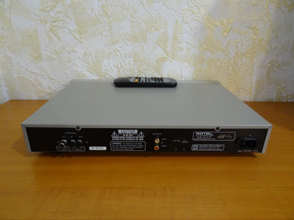 Rotel RT-02 FM/AM Stereo Tuner RDS. 150$ - фото фото фото 6