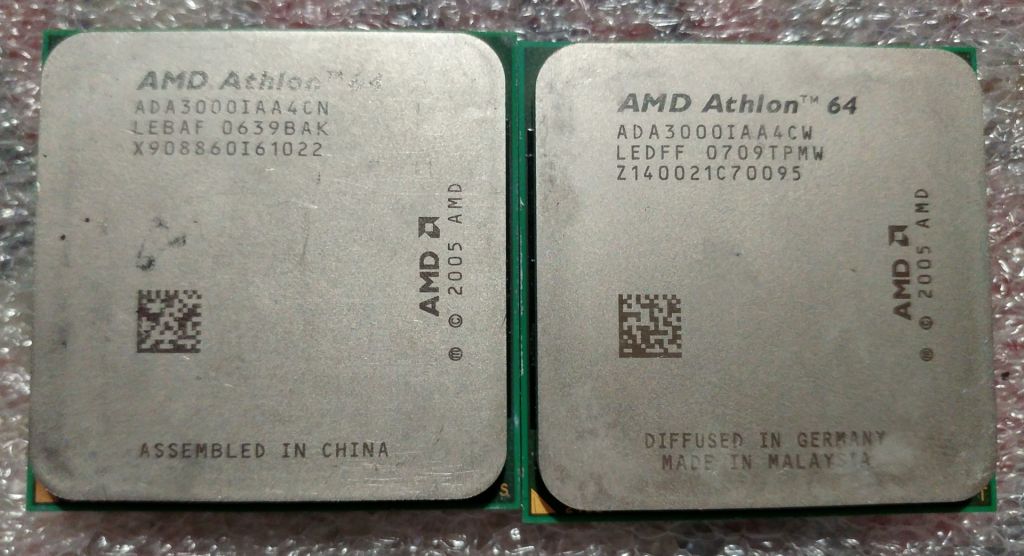 Процессор сокет AM2 AMD Athlon 64 ADA3000IAA4CN ADA3000IAA4CW 3000+ - фото фото фото 0