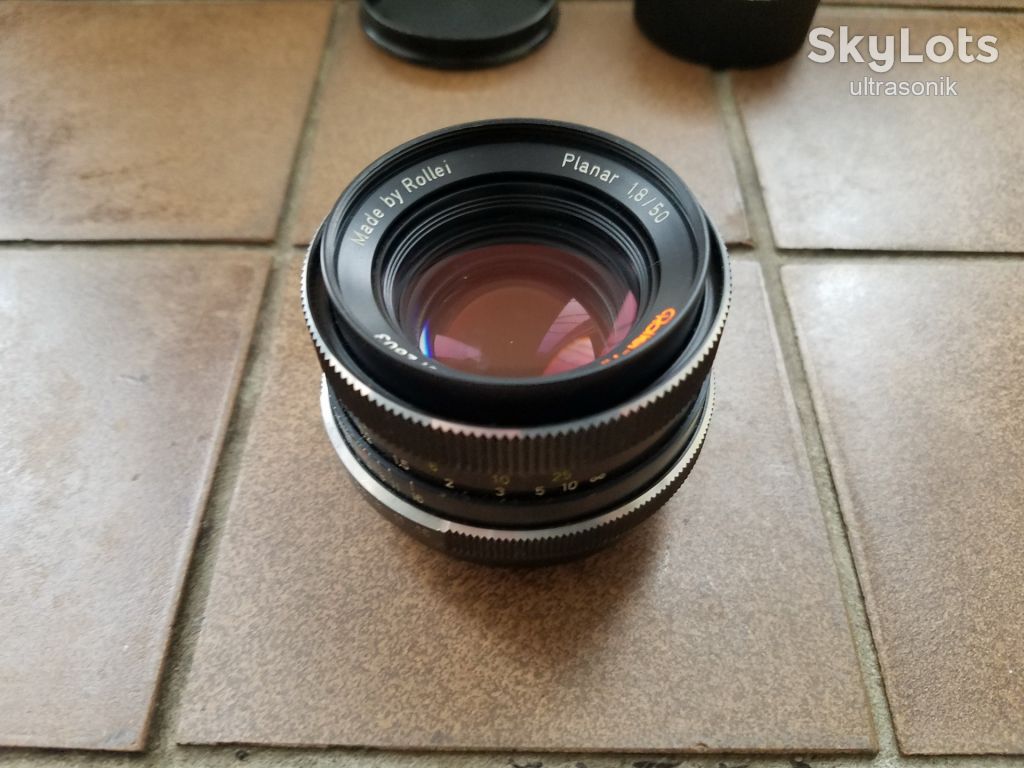 Об'єктив Zeiss Planar 50mm/1.8 Rolleiflex-HFT Ф49мм Вживане - фото фото фото 2