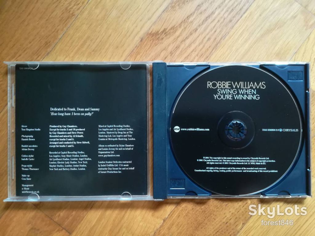 Robbie Williams-Swing when you're winning-состояние: 5 - фото фото фото 4