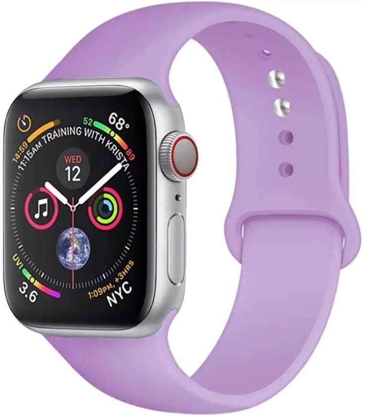 Силиконовый браслет для Apple Watch 38mm / 40mm #41 - фото фото фото 0