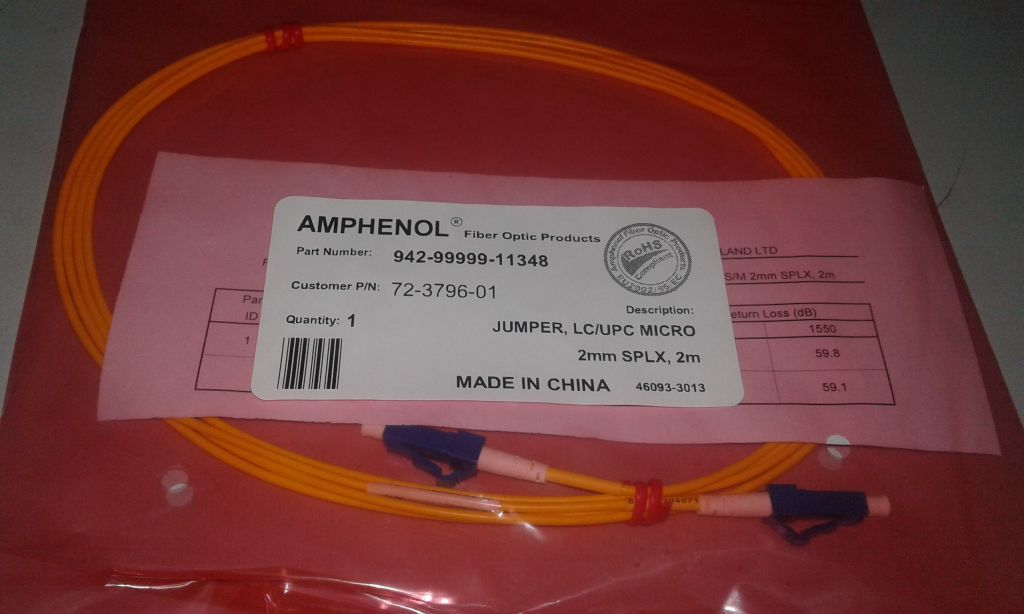 Оптический патч-корд Cisco Fiber Optic Cable LC/UPC-LC/UPC S/M Single Mode 2m   (72-3796-01) - фото фото фото 0