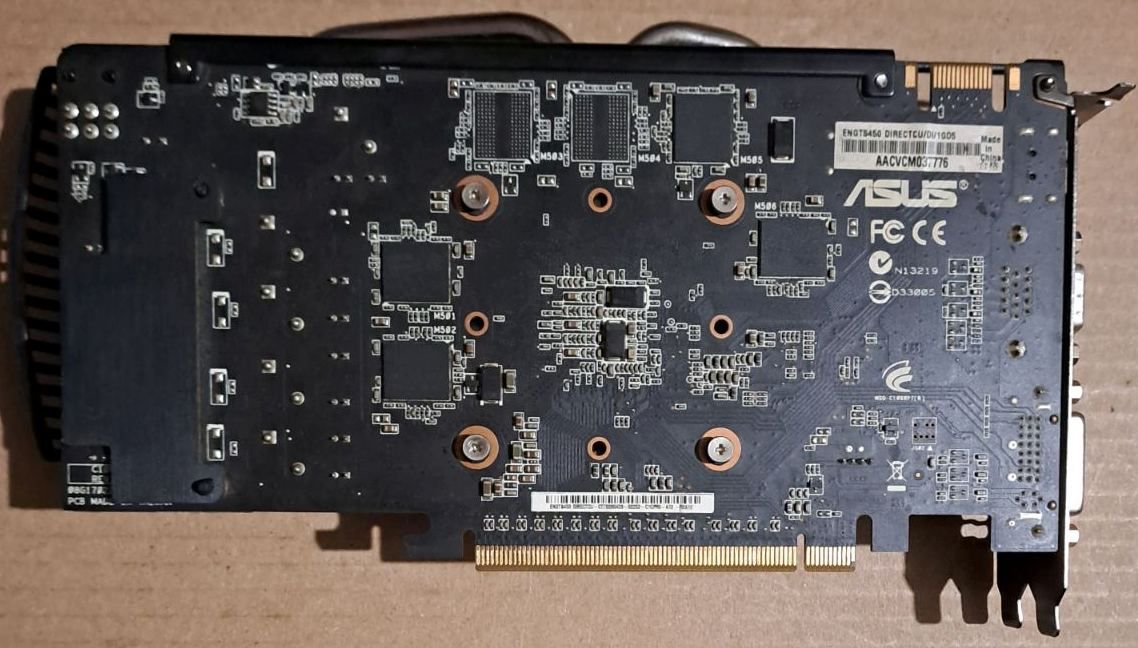 відеокарта  Asus GeForse GTS 450  робоча - фото фото фото 1