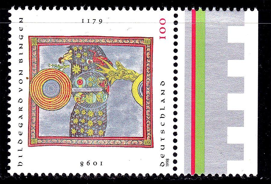 Германия  ФРГ  1998 г  MNH   архитектура - фото фото фото 0