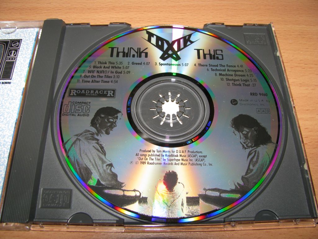 TOXIK - Think This   (1989 Roadracer st press,USA) - фото фото фото 2