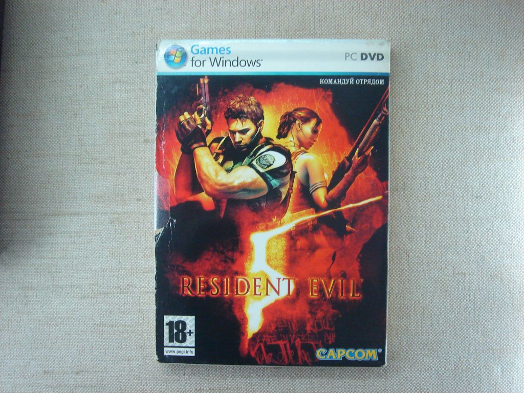 Гра DVD PC Resident Evil 5 RU/EN - фото фото фото 0