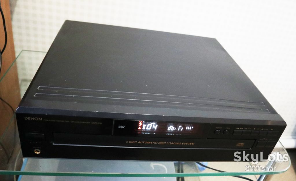 CD проигрыватель DENON DCM-270 вес 6 кг - фото фото фото 4