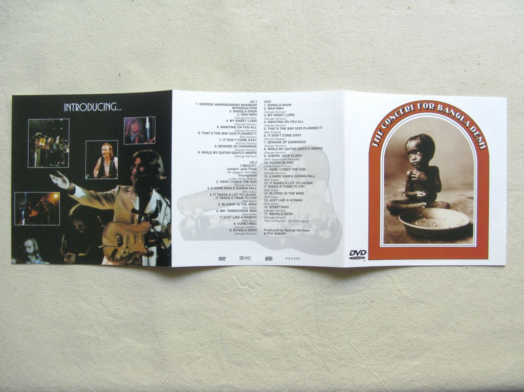 CDLP Beatles Family. George Harrison. Concert for Bangla Desh. 2CD+DVD. 1971/2005. - фото фото фото 7