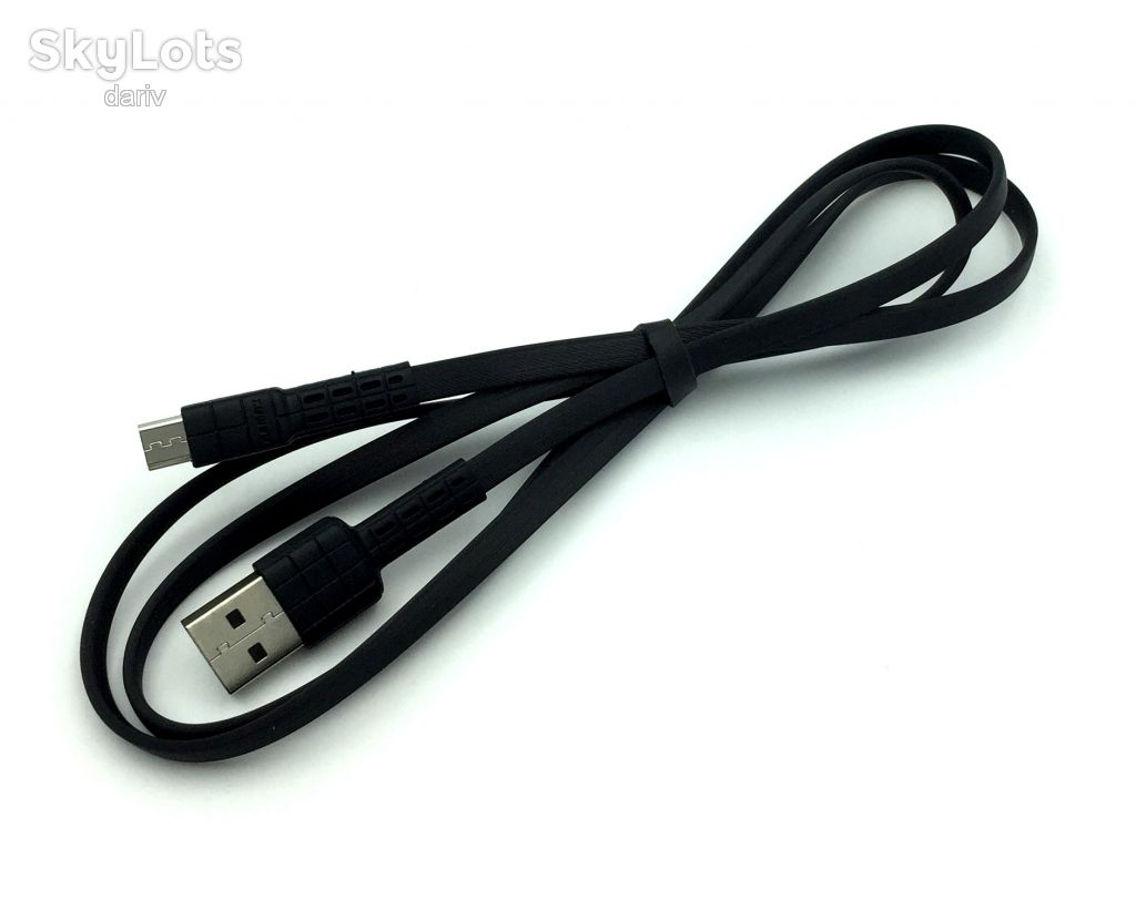 Дата кабель Remax RC-116m Armor Series Data Cable 2.4A micro USB Black - фото фото фото 2