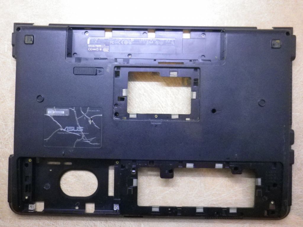Б/У Корпус низ без сервісних кришок на ASUS N55S8 - фото фото фото 0