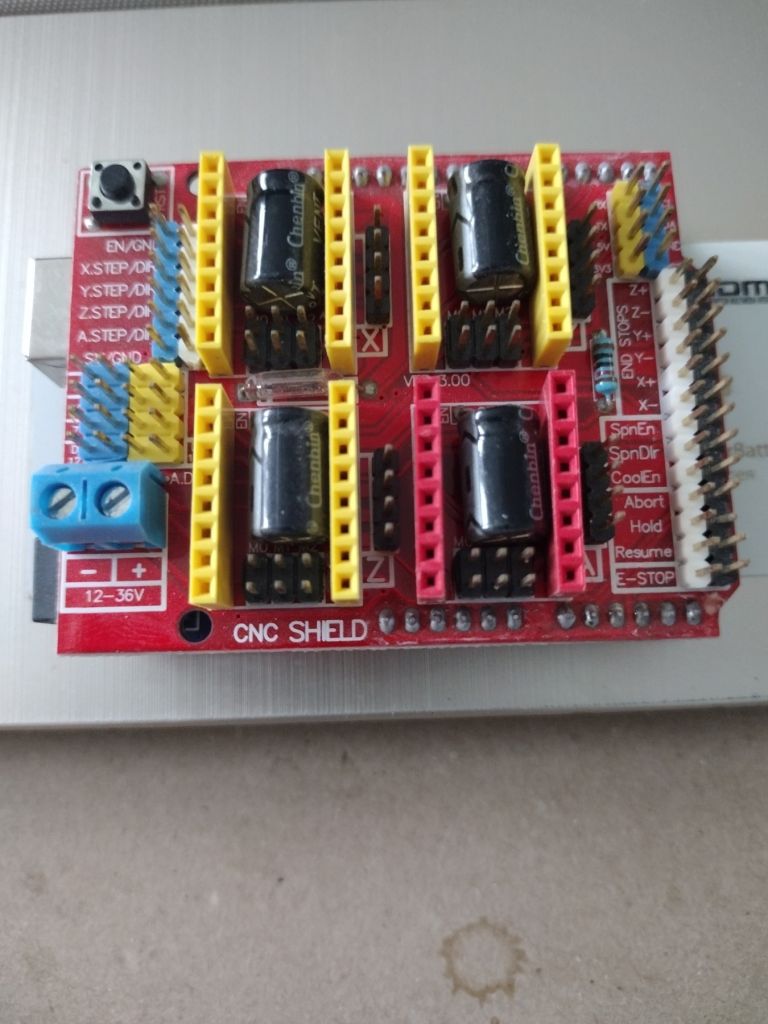 Arduino Uno R3 + Плата розширення на 4 х A4988 CNC shield v3 - фото фото фото 0
