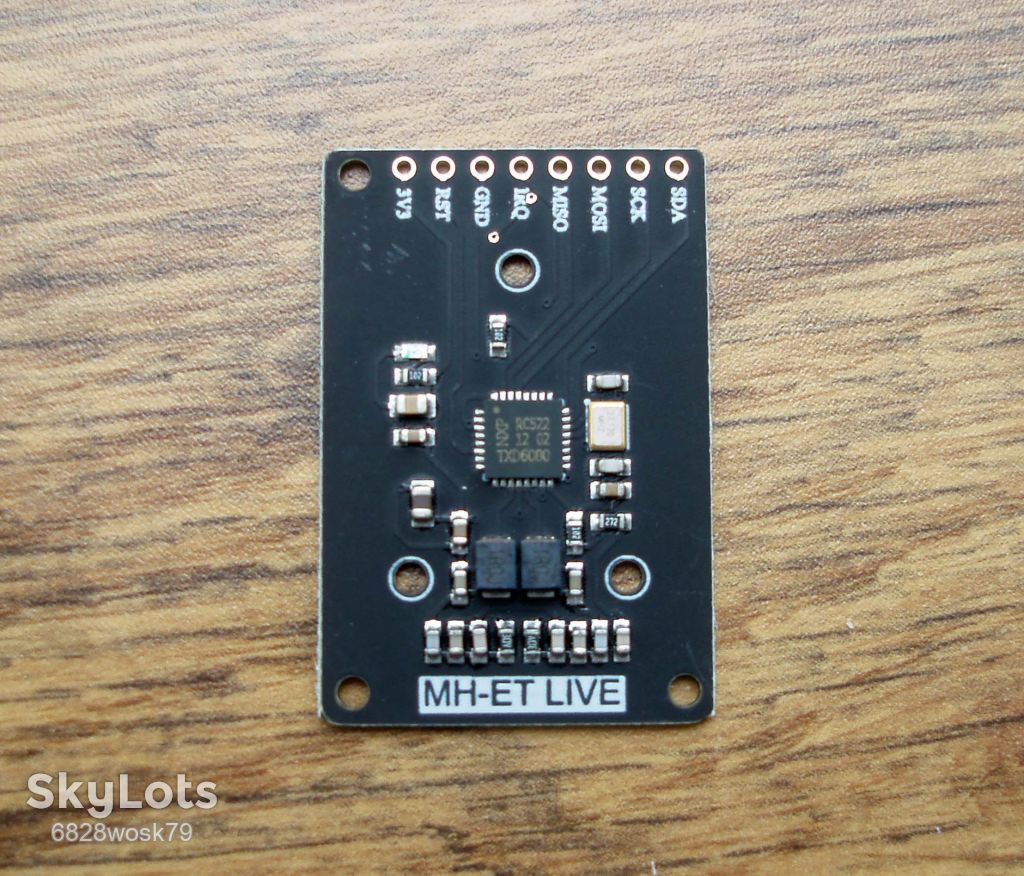 Mini RFID RC522 SPI MIFARE 13.56 МГц 14443А  (модуль+карта+брелок) для Arduino MIFARE S50/S70/UltraLight/Pro/DESfire - фото фото фото 8