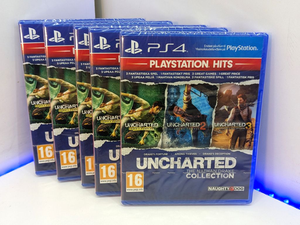 3в1 Uncharted: The Nathan Drake Collection PS4 колекція Playstation 4 диск - фото фото фото 1