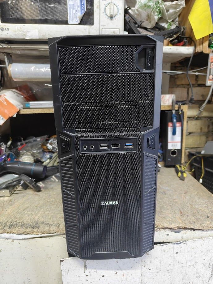 Корпус ZALMAN Z1 Steel/Plastic, Mid Tower № 261806300 - фото фото фото 0