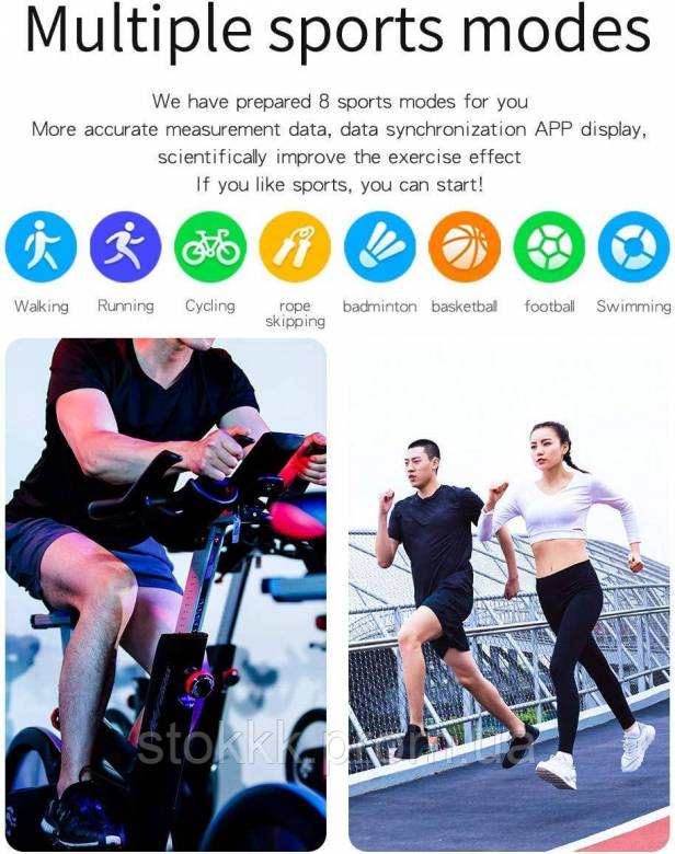 Смарт-часы Sysmarts Fitness Tracker Health Sport SmartWatch Б/У - фото фото фото 7