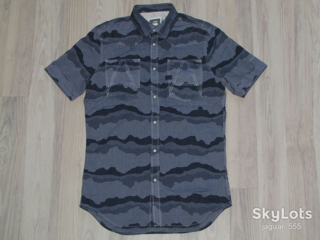 Фирменная стильная рубашка G-STAR RAW, SIZE M  (СУПЕР ЦЕНА!!!) - фото фото фото 2