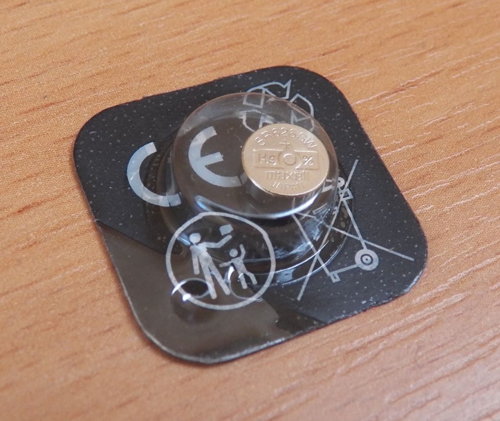 Елемент живлення 377 Maxell SR626SW 1.55V  NEW - фото фото фото 1
