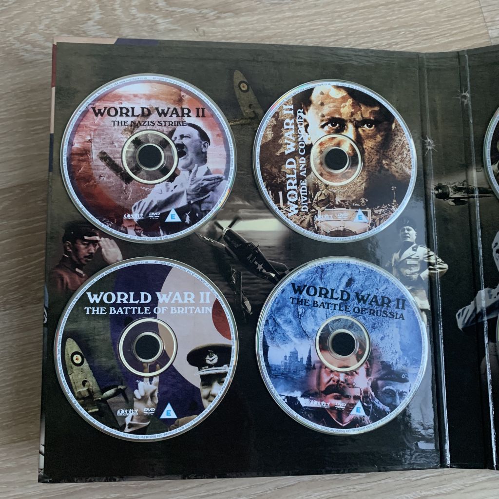 WORLD WAR 2 - ДРУГА СВІТОВА ВІЙНА 2003 Р 8 DVD ДИСКІВ - фото фото фото 5