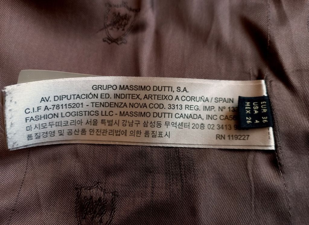 Пальто дафлкот вовна хутро Massimo Dutti XS - фото фото фото 7