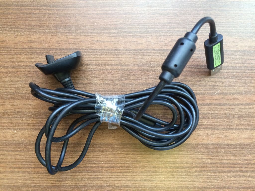 Кабель Play &amp; Charge XBOX 360 неоригинальный для зарядки геймпада - фото фото фото 1